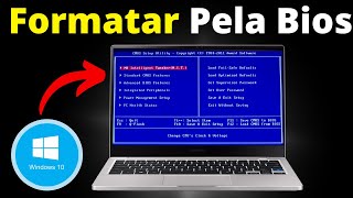 Como Formatar o PC Pela Bios w10  2024 Passo a Passo [upl. by Pigeon]