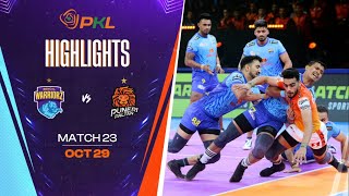 Match Highlights Bengal Warriorz vs Puneri Paltan  October 29  PKL Season 11 [upl. by Esir]