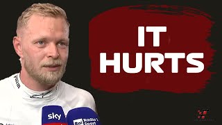 Kevin Magnussen I dont know what is happening  Post Race Interview Italian GP 2024 [upl. by Nwatna749]