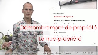 Démembrement et nuepropriété  droits et pouvoirs du nupropriétaire [upl. by Allen]