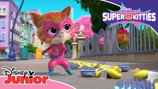 En hemlös kattunge  SuperKattungar  Disney Junior Sverige [upl. by Ragan]