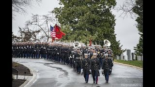 Burial of Gen PX Kelley at Arlington National Cemetery [upl. by Shiau]