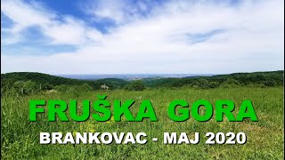 Fruška gora  Uspon na Brankovac od Manastira Beočin [upl. by Ymmot]