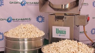 Gas popcorn Machine 1500 gms Hindi [upl. by Innis137]