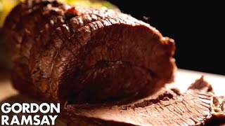 Simple Beef Brisket  Gordon Ramsay [upl. by Jestude]