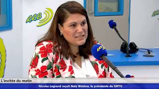 Naïa Watéou la présidente du SMTU [upl. by Fasa]