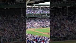 Anthony Rizzo Introduction at Wrigley Field  Friday September 6 2024 [upl. by Akimahs]