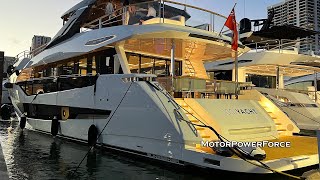 Sunseeker 100 2024 Yacht Tour [upl. by Anrahs]