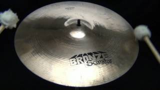 Zildjian 16quot Bronze Scimitar Crash Cymbal Sound Sample Video 1080 Grams The Drum Experts [upl. by Engedi249]