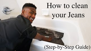 HowWhen to wash your Jeans StepbyStep Guide [upl. by Ahsenek644]