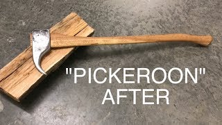 Pickeroon DIY project HUGE firewood back saver [upl. by Javler]