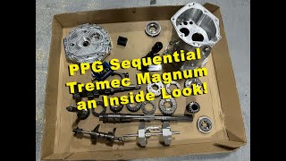 ​6Speed Sequential Tremec Pfitzner Performance Gearbox an inside look [upl. by Ahsimal919]