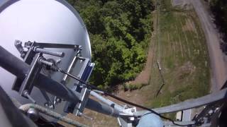 Microwave Dish Aiming Part II [upl. by Kloster]