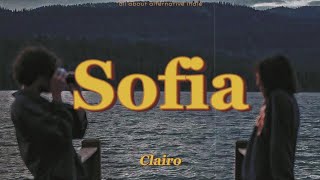 Clairo  Sofia lyrics [upl. by Hennessy]