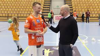 Philip Henningsson efter seger mot Amo HK [upl. by Aerdnwahs850]