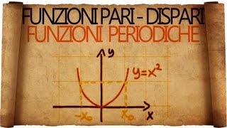 Simmetrie e Periodicità  Funzioni Pari  Funzioni Dispari  Funzioni Periodiche [upl. by Jakob772]