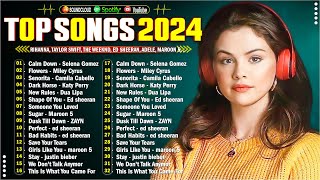 Selena Gomez Adele Charlie Puth✨Top Songs Clean Playlist 2024  Top Songs 2024 New Popular Songs [upl. by Enirehtakyram835]