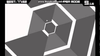 Super Hexagon  Hyper Hexagonest How 15x speed looks like [upl. by Marve836]