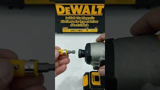 Impact Driver Attachment Tool  DeWalt MAXFIT 10x Magnetic Bit Sleeve Tools2Work DeWalt MAXFIT [upl. by Birk]