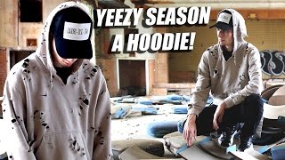 How to Yeezy Season Hoodies Best Distressing Tutorial with Lookbook [upl. by Divadnoj746]