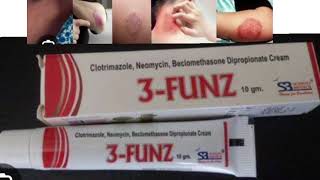 3 FUNZ Cream Clotrimazole Neomycin Beclomethasone Dipropionate Cream [upl. by Ativla354]