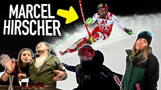 Sfido MARCEL HIRSCHER in DISCESA LIBERA sul GHIACCIO ⛷️ [upl. by Danyette294]