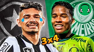 ♫ 4x3  VIRADA ÉPICA DO PALMEIRAS NO BOTAFOGO com show de Endrick  Paródia Lapada Dela [upl. by Eenwat888]