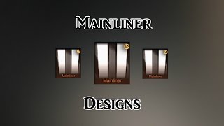 Rocket League Mainliner Designs [upl. by Annairt828]