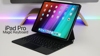 How To Use iPad Magic Keyboard  Tutorial Tips and TrackPad Gestures [upl. by Berlyn26]