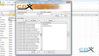 ZIP Code Census Demographic Data in Microsoft Excel [upl. by Bulley]