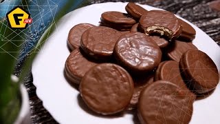 ДОМАШНЕЕ ШОКОЛАДНОЕ ПЕЧЕНЬЕ WAGON WHEELS [upl. by Schlesinger]