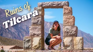 RUINS of Tilcara Pucará ☀️🌵  Trying LLAMA STEAK for Dinner in Jujuy Argentina 🇦🇷 [upl. by Novahc]