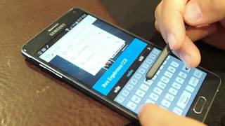 First look at the enhanced S Pen function on the Samsung Galaxy Note 4 [upl. by Gaston]