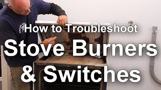 How to Troubleshoot Glass Top Stove Burners and Switches [upl. by Caesaria]