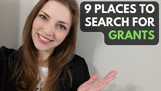 9 Places to Search for Nonprofit Grants [upl. by Ymij]