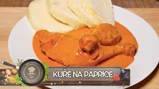 Kuře na paprice  Nejlepší recept ❤️ [upl. by Noemis]