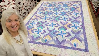 MOST REQUESTED quotWinter Solsticequot Quilt Tutorial with Donna [upl. by Jannelle]