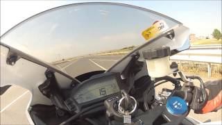 CBR 1000 RR 2013 Speed Test [upl. by Katherine191]