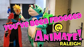 YOUVE BEEN FROGGED  FROG INVADES ANIMATE RALEIGH 2024 [upl. by Mersey347]