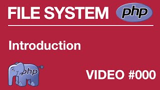 1 PHP File Systems  Accessing File Systems [upl. by Macmullin]