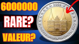 VALEUR 2 EURO 2006A Allemagne 6000000 [upl. by Veronika649]