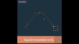 Spatial Interpolation in After Effects [upl. by Roth]