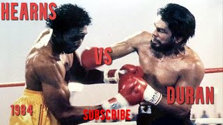 Thomas Hearns vs Roberto Duran full fight [upl. by Ntsyrk]