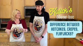 What is the difference between flapjacks hotcakes crepes and griddle cakes [upl. by Arramas]