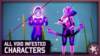 All Void Infested Characters amp Skins  Risk of Rain 2 Survivors of the Void DLC [upl. by Lleruj]