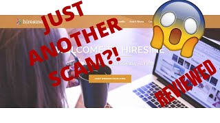 Hiresine Review Is This A Legit Site Or A Huge Scam [upl. by Skerl868]