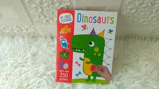 My First Stickers Dinosaurs with Over 250 Stickers [upl. by Ahsinan]