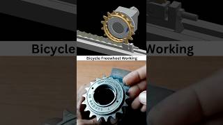 Ratchet Mechanism  Bicycle Flywheel 🙌✅ caddesign bicycle productdesign racer solidworks 3d [upl. by Walworth]