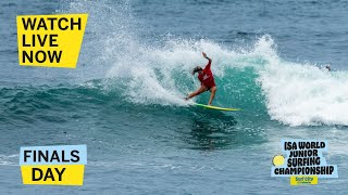 WEBCAST  Finals Day  2024 Surf City El Salvador ISA World Junior Surfing Championship [upl. by Malarkey]