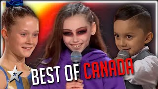 Top Five KID Auditions from Canadas Got Talent [upl. by Germin]